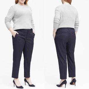 NWT Banana Republic Avery Pinstripe Ankle Pant